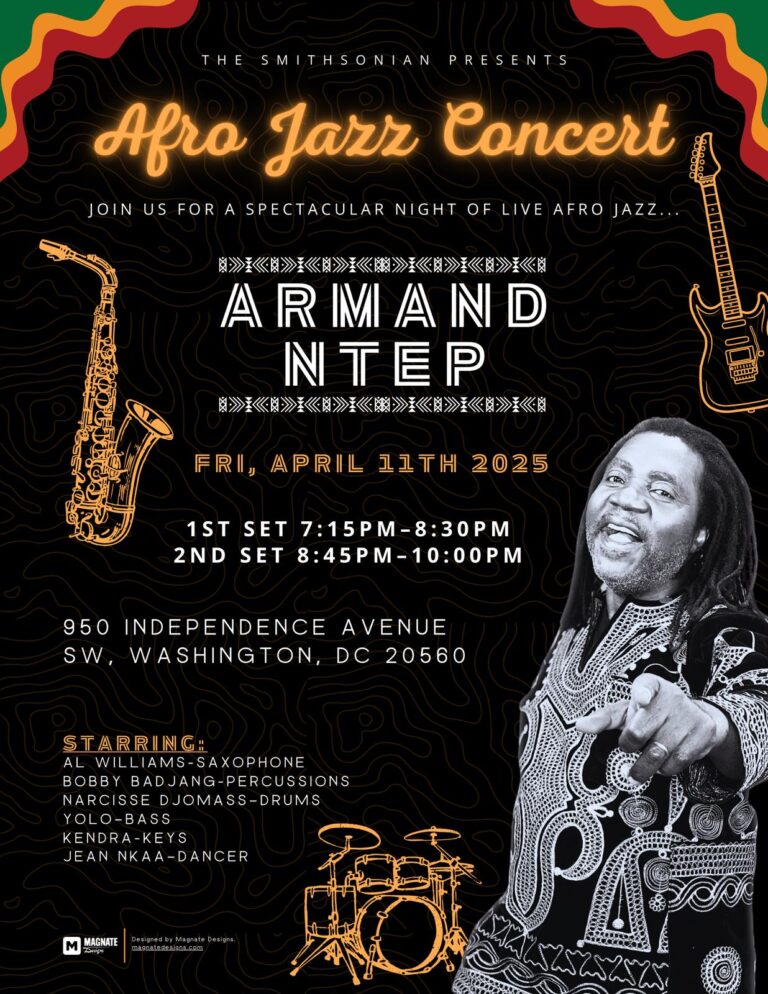 Armand Ntep concert poster